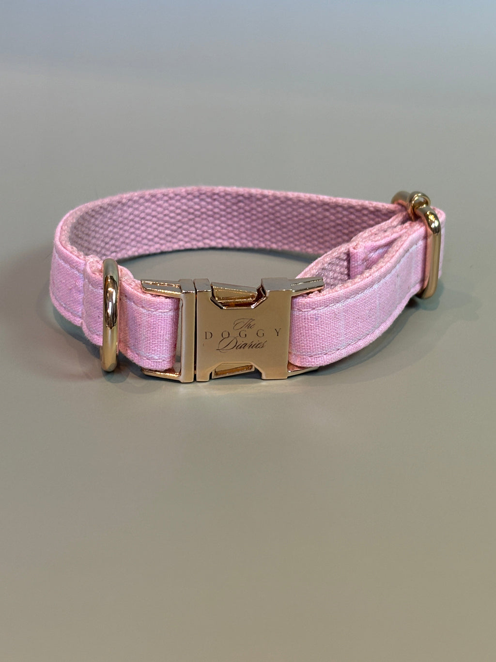Pink Chequered Collar